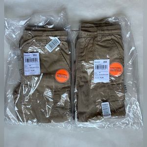 Children’s Place Toddler Boys Pull On Cargo Pants x2